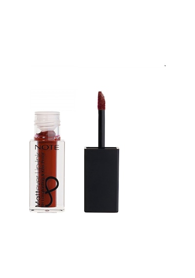 Note Cosmetique Mattever Lip-Ink Mat ve Kalıcı Likit Ruj 15 Urban Red - Bordo