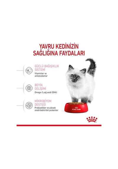 Kitten Kuru Kedi Maması, Yavru Kedi, 4 Kg
