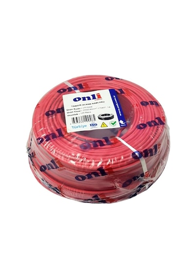 Onli 2x2x0.80mm JyStY Yangın Alarm Kablosu 100mt