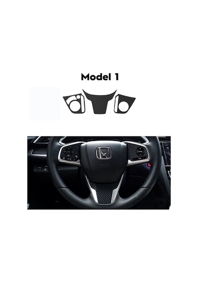 Honda Fc5 Direksiyon Karbon Kaplama Stıcker