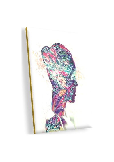 Cakasepetim Face Color Light Bright Ahşap Mdf Tablo