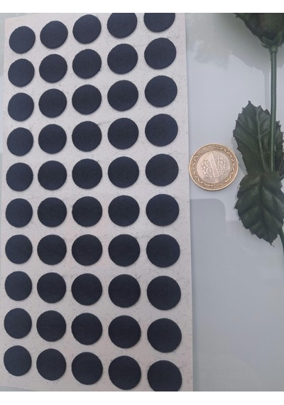 Keçe 90749 Hrd 4 Paket 18 Mm Siyah Masa Sandalye Koltuk Baza Ayak Çizdirmez Yapışkanlı