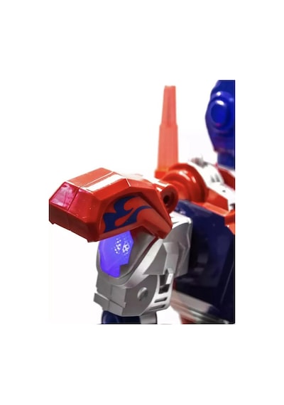 Mega Büyük Oyuncak Uzaktan Kumandalı Sünger Atan Işıklı Sesli Transformers Dev Robot Optimus
