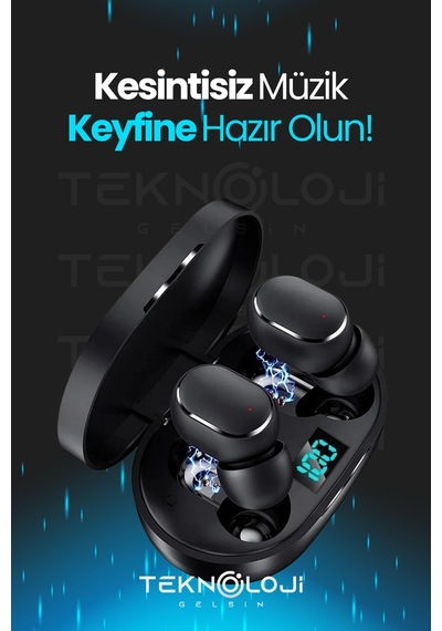 Teknoloji Gelsin TG-E6S Bluetooth 5.4 Kulak İçi Kulaklık