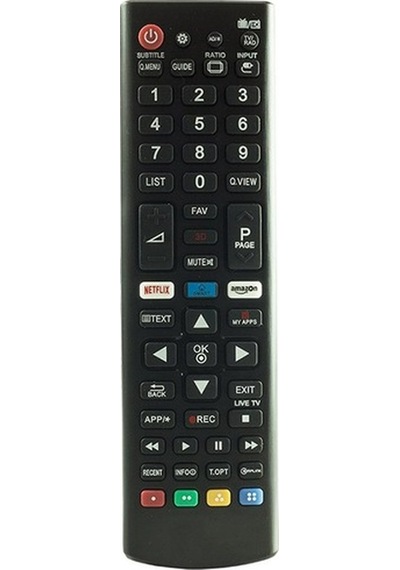 LCD LED KUMANDA LG Uyumlu NETFLİX AMAZON SMART TUŞLU YAZISIZ KUMANDA