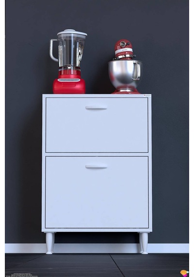 Gaye Çok Amaçlı 2 Kapaklı Dolap 55x87x32 Cm Banyo Mutfak Çocuk Odası Düzenleyici Kiler Beyaz Gaye Çok Amaçlı 2 Kapaklı Dolap 55x87x32 Cm Banyo Mutfak Çocuk Odası Düzenleyici Kiler Beyaz