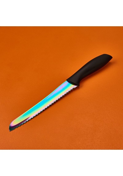 Roocc Titanyum Seri Ekmek Bıçağı - Renkli - 27 Cm Çok Renkli