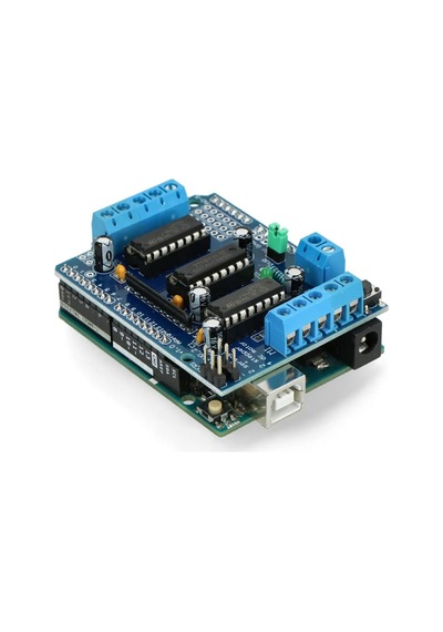 Arduino L293d Motor Sürücü Shield Alt Kart Dc 36v 0.6a 4x Dc Motor 2x Step Motor 2x Servo Motor Uno