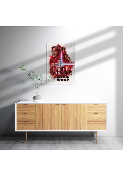Cakasepetim Star Wars Film Afişi Ahşap Mdf Tablo