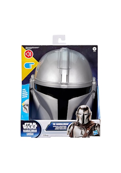 Star Wars The Mandalorian Elektronik Maske / Replikler Ve Ses Efektleri İçerir / Çocuklar İçin Kostüm Aksesuarı /