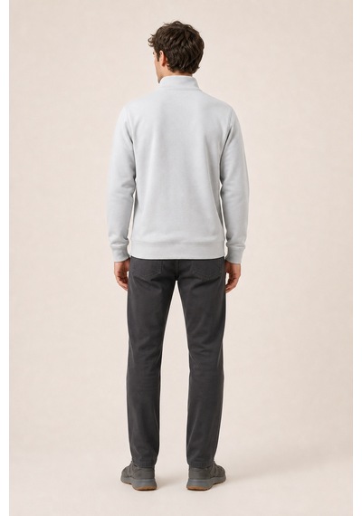Redline Knel Regular Fit Kışlık Yeni Sezon Erkek Sweatshirt Gri