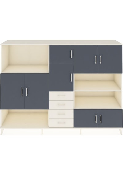 Hyperion Dolap 9 Raflı 4 Çekmeceli 8 Kapaklı 220x44x163 Aytaşı-an Aytaşı-antrasit/aytaşı Hyperion Dolap 9 Raflı 4 Çekmeceli 8 Kapaklı 220x44x163 Aytaşı-an Aytaşı-antrasit/aytaşı