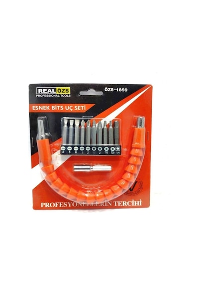 Real Özs 12 Parça Esnek Bits Uç Set Özs-1859