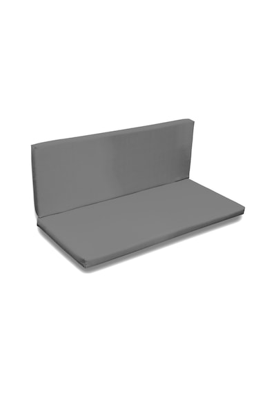 Dekosoy Arkalıklı Bank Minderi 110x50x5cm Gri