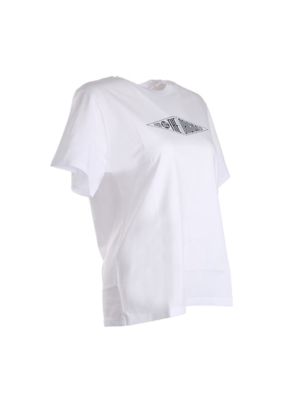 Levi's Oversize Minimalist Erkek T-shirt - Kısa Kol - Günlük Beyaz
