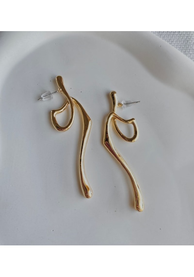 Kadın Küpe Art Figür Küpe 001