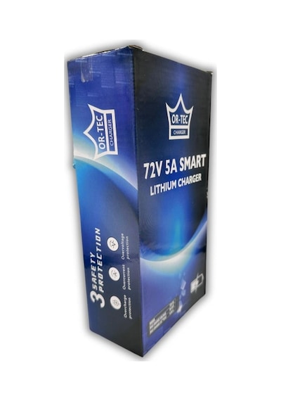 Ortec 72V 5A Li-ıon Ve Lifepo4 Akıllı Lityum Akü Şarj Cihazı
