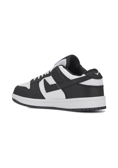 Günlük Kadın Rahat Esnek Hafif Sneaker Kaymaz Taban Bağcıklı Spor Ayakkabı 8075 Siyah- Beyaz Günlük Kadın Rahat Esnek Hafif Sneaker Kaymaz Taban Bağcıklı Spor Ayakkabı 8075 Siyah- Beyaz