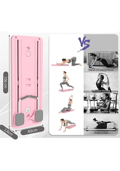Kochler Pilates Aleti – Zamanlayıcılı, Direnç Bantlı Çok Amaçlı Egzersiz Tahtası