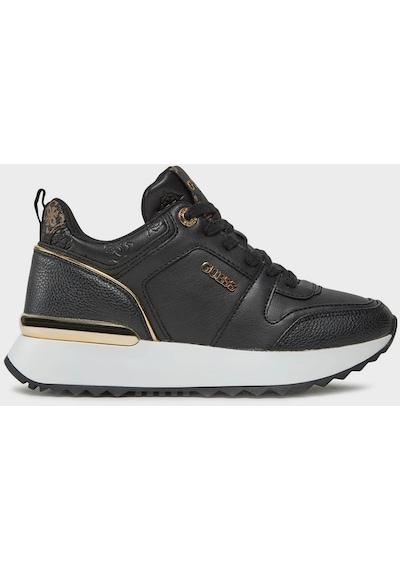Guess Bayan Ayakkabı Fl8ddyele12 Black Siyah