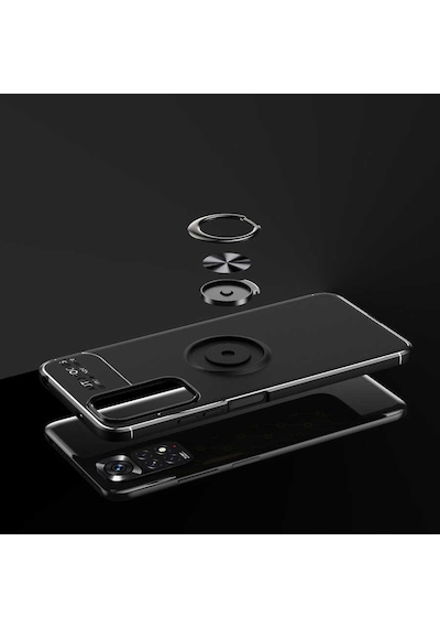 Xiaomi Redmi Note 11s Global Kılıf Zore Ravel Silikon Kapak Mavi