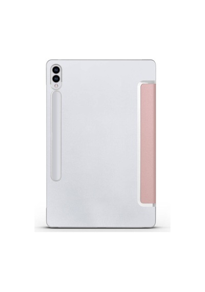 Xemu Galaxy Tab S9 Fe Plus Uyumlu Smart Cover Standlı 1-1 Kılıf-gri Tablet Kılıfı