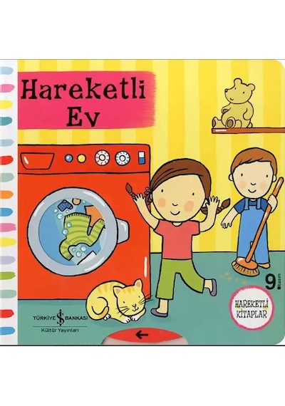 İşbankası Hareketli Ev - Okul Öncesi Hareketli Kitaplar - İş Bankası