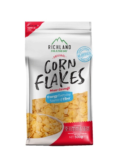 5 Adet Richland Corn Flakes 500 G