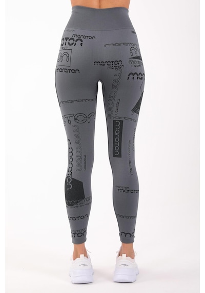 Maraton Active Slimfit Kadın Koşu Antrasit Tayt 812092-antrasit