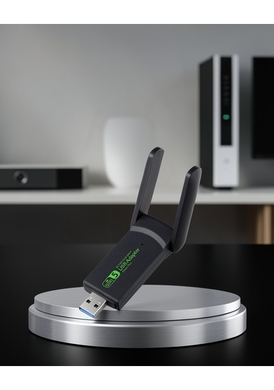 Wifi Adaptör 1200 Mbps Çift Bant 5.8g 2.4g Xuczzzwifiadaptör-1