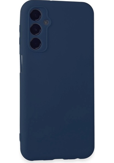 Newface - 462 - Samsung Galaxy Uyumlu M34 5g Kılıf First Silikon - Csmo-tex - - Lacivert