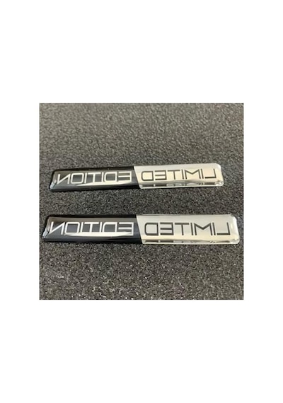 3d Sticker, Sınırlı Üretim Tasarımı İle Koleksiyonluk Abanoz