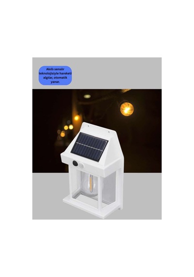 Sensörlü Solar Led Dış Duvar Aydınlatma Yeni Nesil Diğer Diğer