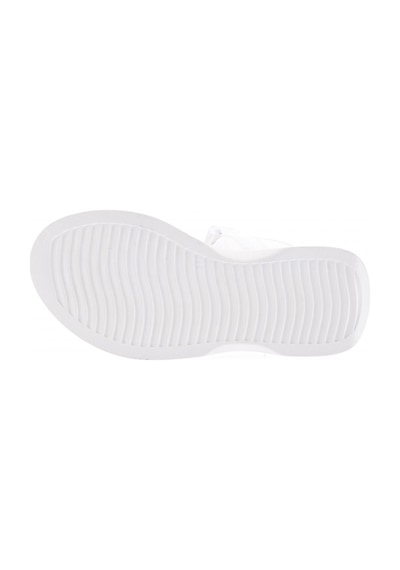 Dgn 4830-22y Kadin Cirt Bantli Kalin Taban Sandalet 4830-2027-R0198 Beyaz