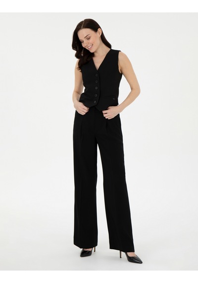 Pierre Cardin Kadın Siyah Pantolon 50290384-vr046 Siyah