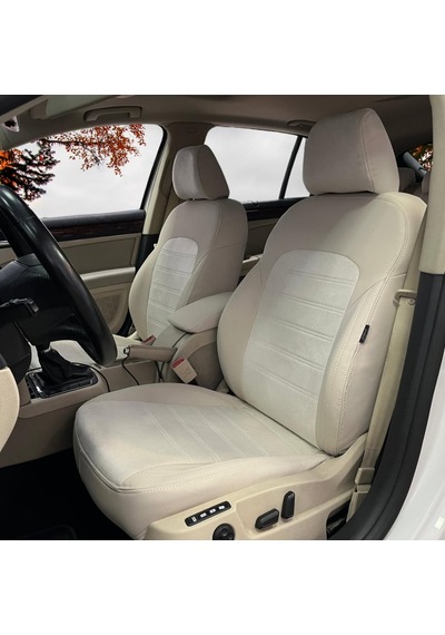 Skoda Superb Uyumlu Araca Özel Oto Koltuk Kılıfı 158482 Açık Bej