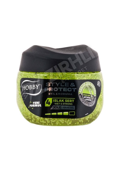 2 Adet Hobby S&p Islak Sert Saç Jeli 400 Ml
