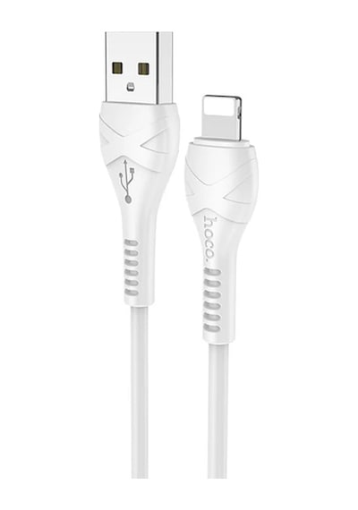 Universal Hoco X37 Apple Uyumlu iPhone 14-13-12-11 Lightning Şarj Ve Data Kablosu 1m 2.4a- 5775