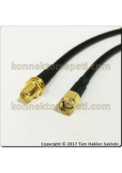 Wireless Anten Kablosu 10 Metre Rp Sma Erkek - Sma Dişi A+