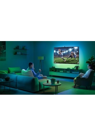 Govee Envisual Led 3 Lite Tv Arkası Led Şerit Ambiyans Aydınlatma Tv Renk Senkronizasyonu 75-85 İnc Tv'ler İle Uyumludur Enerji Sınıfı A