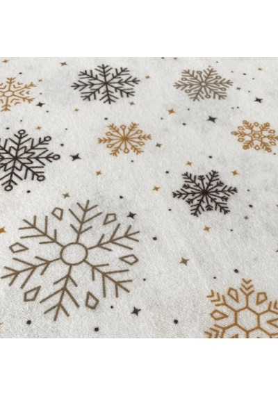 Flanel Pazen Bebek Yastık Kılıfı 35x45 2 Adet Bej - Krem