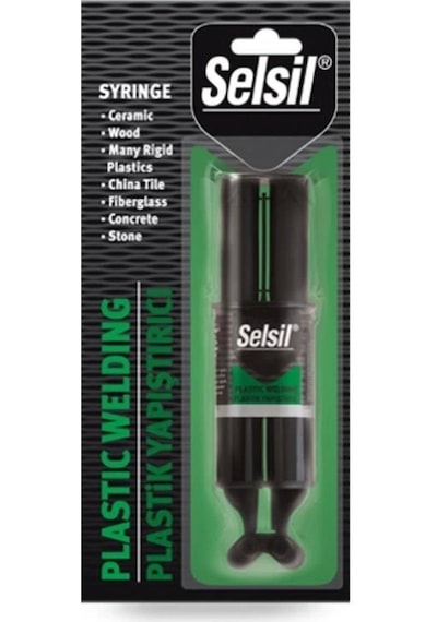 Selsil Enjektör Tip Plastik Yapıştırıcı 28 Gr