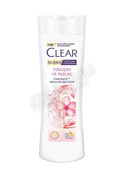 5 Adet Clear Şampuan Parlak Kepeğe Karşı Etkili 350 Ml