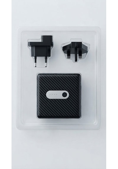 Silvercrest Entegre 5200 Mah Powerbank'li Usb Seyahat Şarj Cihazı - Değiştirilebilir Ab, Uk Ve Us Fiş Başlıklı