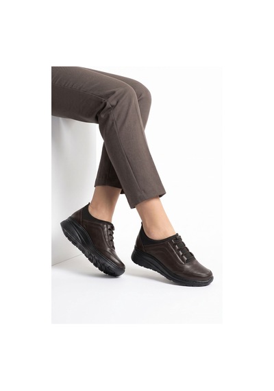 Castle Black Ac42412 Hakiki Deri Ortopedik Streç Lastik Günlük Kadın Ayakkabı Kahverengi Castle Black Ac42412 Hakiki Deri Ortopedik Streç Lastik Günlük Kadın Ayakkabı Kahverengi