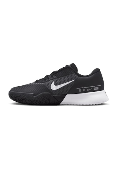 Nike Nikecourt Air Zoom Vapor Pro 2 Sert Zemin Kadın Tenis Ayakkabısı Dr6192-001 Siyah