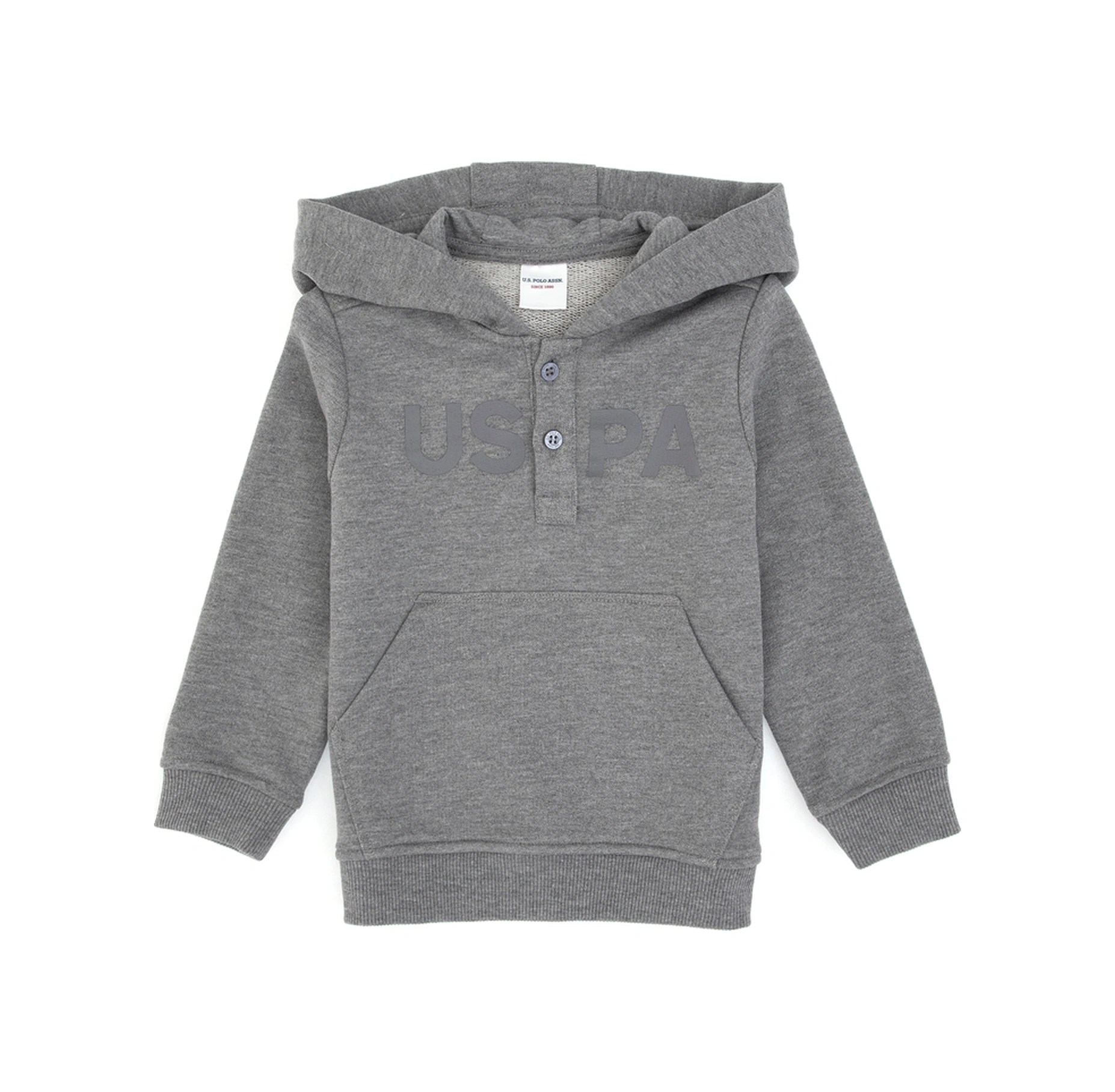 U.s. Polo Assn. Erkek Çocuk Gri Melanj Sweatshirt 50316487-vr086 Gri Melanj