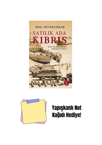 Satılık Ada Kıbrıs + Yapışkanlı Not Kağıdı
