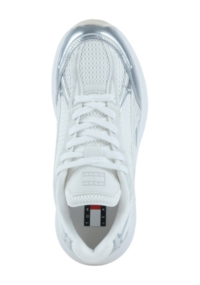 Tommy Hilfiger Archive'25 Kadın Beyaz Spor Ayakkabı En0en02994-0ın Gri