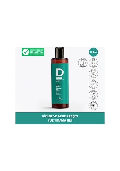 Acgun Sivilceli Ve Akneli Ciltler Için Yüz Yıkama Jeli 200 Ml